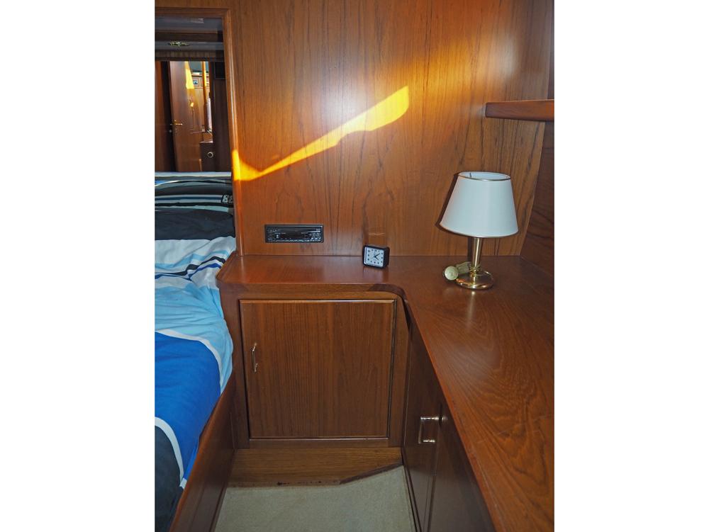 Achterkajuit, Accommodatie